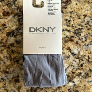 DKNY gray tights. NWT